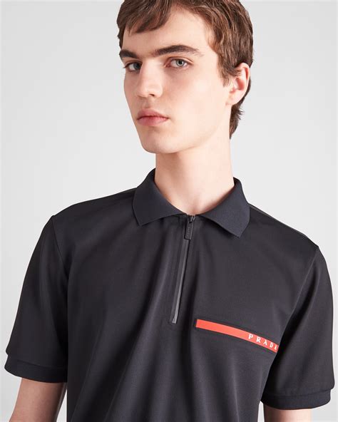 prada polo mens|prada polo tee price.